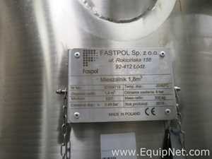 Fastpol 1800 Liter Stainless Steel Atex Rated Mixer With Top Mounted Agitator