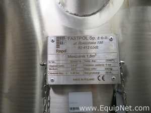 Fastpol 1800 Liter Stainless Steel Atex Rated Mixer With Top Mounted Agitator