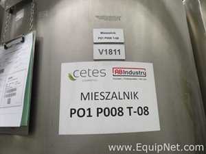 Fastpol 1800 Liter Stainless Steel Atex Rated Mixer With Top Mounted Agitator