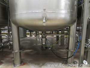 Fastpol 1800 Liter Stainless Steel Atex Rated Mixer With Top Mounted Agitator