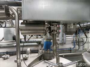 Fastpol 1800 Liter Stainless Steel Atex Rated Mixer With Top Mounted Agitator