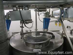 RF MAH 1800 Liter Stainless Steel Atex Rated Mixer With Top Mounted Agitator