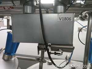 RF MAH 1800 Liter Stainless Steel Atex Rated Mixer With Top Mounted Agitator
