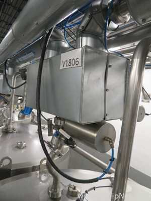 RF MAH 1800 Liter Stainless Steel Atex Rated Mixer With Top Mounted Agitator