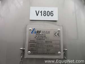 RF MAH 1800 Liter Stainless Steel Atex Rated Mixer With Top Mounted Agitator