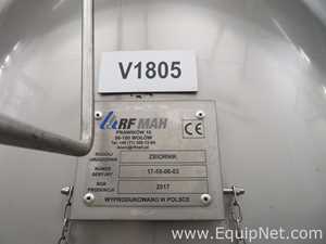 RF MAH 1800 Liter Stainless Steel Atex Rated Mixer With Top Mounted Agitator