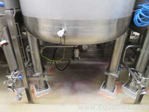 RF MAH 1800 Liter Stainless Steel Atex Rated Mixer With Top Mounted Agitator