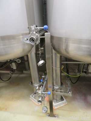 RF MAH 1800 Liter Stainless Steel Atex Rated Mixer With Top Mounted Agitator