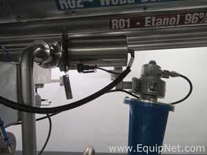 RF MAH 1800 Liter Stainless Steel Atex Rated Mixer With Top Mounted Agitator