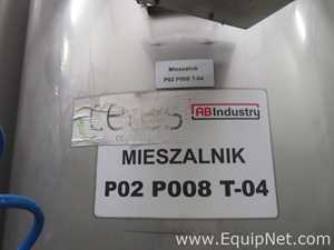 RF MAH 1800 Liter Stainless Steel Atex Rated Mixer With Top Mounted Agitator