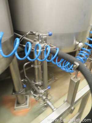 RF MAH 1800 Liter Stainless Steel Atex Rated Mixer With Top Mounted Agitator