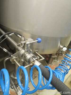 RF MAH 1800 Liter Stainless Steel Atex Rated Mixer With Top Mounted Agitator