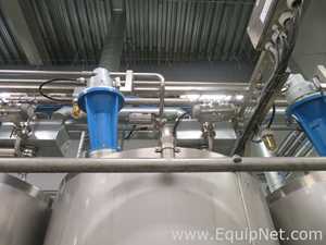 RF MAH 1800 Liter Stainless Steel Atex Rated Mixer With Top Mounted Agitator