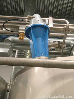 RF MAH 1800 Liter Stainless Steel Atex Rated Mixer With Top Mounted Agitator