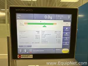 Wipotec-OCS HC-A Check Weigher and Pneumatic Reject Station - Cream Line 1