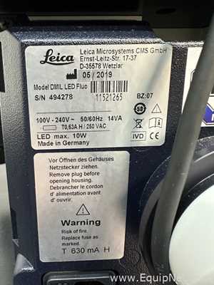 Microscópio Leica DMIL LED Fluo