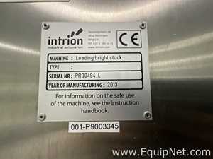 Linhas de Paletizador e Despaletizador Intrion Loading Bright Stock
