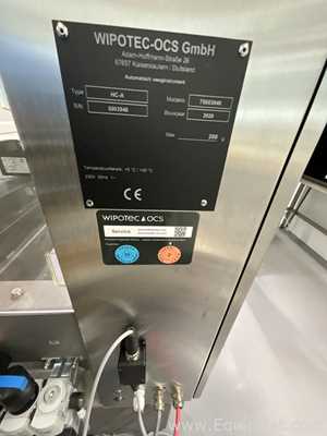 Línea de Verificador de Peso Wipotec-OCS HC-A