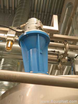 RF MAH 1800 Liter Stainless Steel Atex Rated Mixer With Top Mounted Agitator