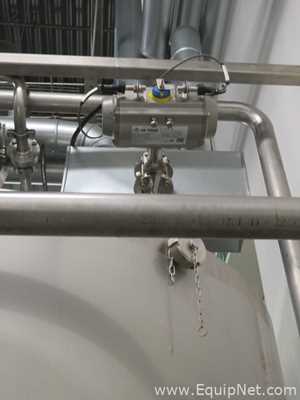 RF MAH 1800 Liter Stainless Steel Atex Rated Mixer With Top Mounted Agitator