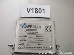 RF MAH 1800 Liter Stainless Steel Atex Rated Mixer With Top Mounted Agitator