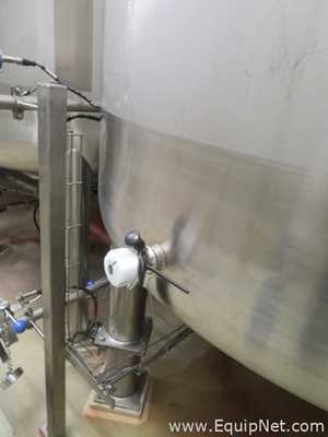 RF MAH 1800 Liter Stainless Steel Atex Rated Mixer With Top Mounted Agitator
