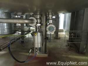 RF MAH 1800 Liter Stainless Steel Atex Rated Mixer With Top Mounted Agitator