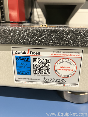 Equipo de Medición Zwick Roell Group 500N