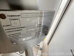 Lot of 9 off 550 Litre Stainless Steel Vacuum Rated Portable Intermediate Bulk Containers