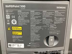 Siemens RapidPoint 500 Blood Gas Analyzer