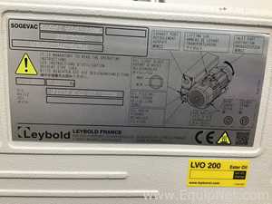 Bomba de Vacío Leybold Sogevac SV40/65 BIFC