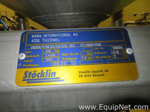 Recipiente de Mistura aço inox GABA International AG 