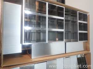 Pallet of Metal Cryogenic Storage Racks