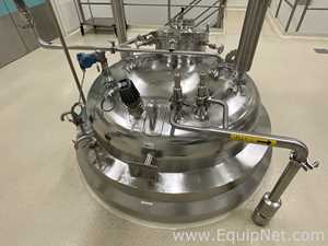 Alteco 3600 Litre Stainless Steel Vacuum Rated Jacketed Mixing Vessel - KK5