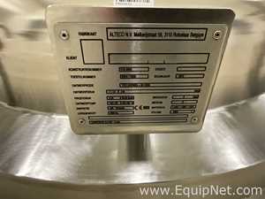 Alteco 3600 Litre Stainless Steel Vacuum Rated Jacketed Mixing Vessel - KK5