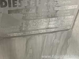 Recipiente Mezclador Acero inoxidable DIESSEL HILDESCHEIM .  3500 Litros
