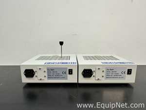 Lot of 2 GeneMate BSH1002 Dry Baths and VWR 949VWHB1USS Analog Block Heater