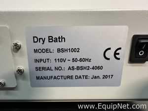 Lot of 2 GeneMate BSH1002 Dry Baths and VWR 949VWHB1USS Analog Block Heater