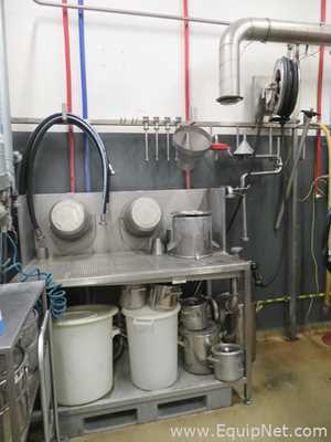 Estação de Lavagem aço inox  