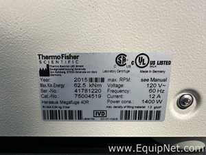 Centrífuga para laboratorio Thermo Fisher Scientific Heraeus Megafuge 40R