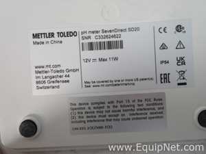 Mettler Toledo SevenDirect SD20 pH Meter