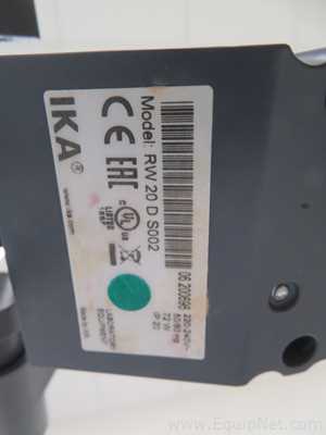 Agitador e Placa de Aquecimento IKA RW20