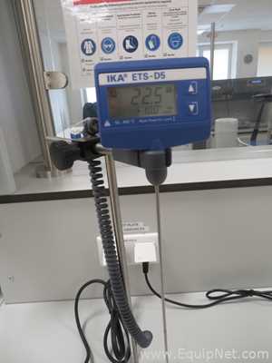 IKA RCT Basic Magnetic Stirrer with IKA ETS-D5 Electronic Contact Thermometer