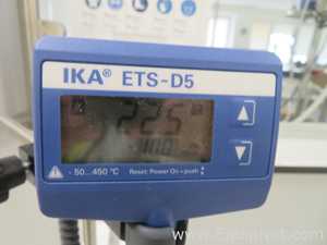IKA RCT Basic Magnetic Stirrer with IKA ETS-D5 Electronic Contact Thermometer