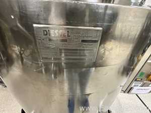 Recipiente Mezclador Acero inoxidable DIESSEL HILDESCHEIM .  422 Litros
