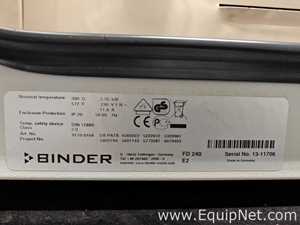 Horno Convencional Binder FD 240