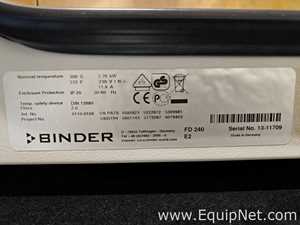 Horno Convencional Binder FD 240
