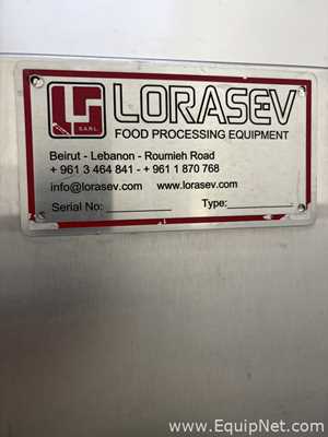 Misturador Lorasev Food Processing Equipment Dual Paddle