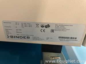 Cámara Ambientales y de Estabilidad Binder KMF  720