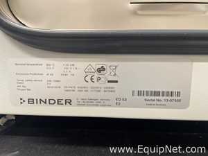 Horno de Secado Binder ED53